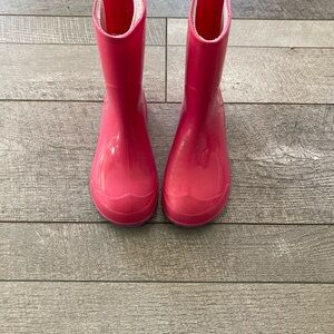 Kids Pink Rain Boots